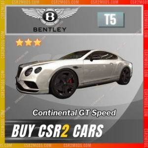 Csr2 Bentley Continental Gt Speed Gold Stars Car | Csr2 Mods