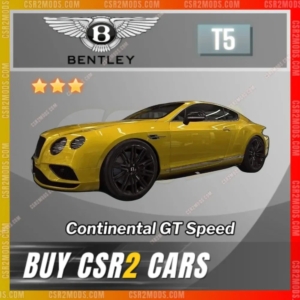 Csr2 Bentley Continental Gt Speed Gold Stars Car | Csr2 Mods
