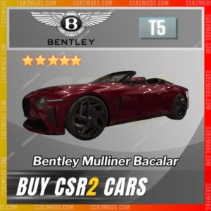 Csr2 Bentley Mulliner Bacalar Gold Stars Car | Csr2 Mods