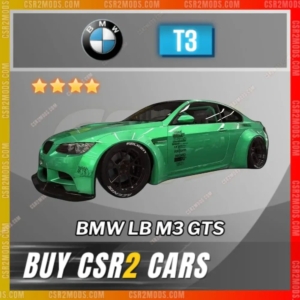 Csr2 Bmw Lb M3 Gts Gold Stars Car | Csr2 Mods