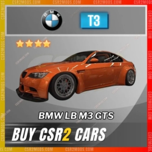 Csr2 Bmw Lb M3 Gts Gold Stars Car | Csr2 Mods