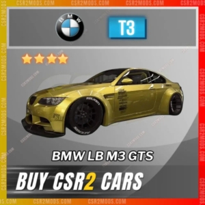 Csr2 Bmw Lb M3 Gts Gold Stars Car | Csr2 Mods