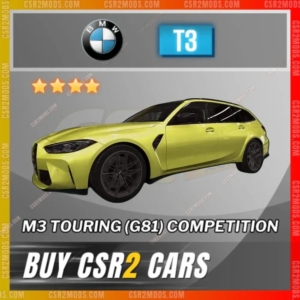 Csr2 Bmw M3 Touring G81 Competition Gold Stars Car | Csr2 Mods
