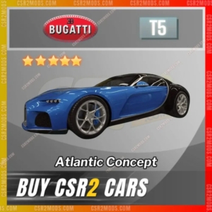 CSR2 Bugatti Atlantic Concept Gold Stars Car | CSR2 MODS