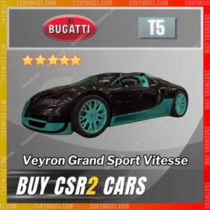 CSR2 Bugatti Veyron Grand Sport Vitesse Gold Stars Car | CSR2 MODS