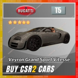 Csr2 Bugatti Veyron Grand Sport Vitesse Gold Stars Car | Csr2 Mods