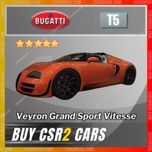 Csr2 Bugatti Veyron Grand Sport Vitesse Gold Stars Car | Csr2 Mods