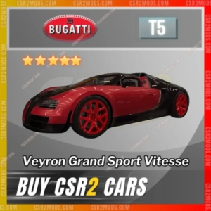 Csr2 Bugatti Veyron Grand Sport Vitesse Gold Stars Car | Csr2 Mods