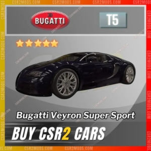 CSR2 Bugatti Veyron Super Sport Gold Stars Car | CSR2 MODS