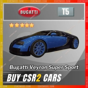 Csr2 Bugatti Veyron Super Sport Gold Stars Car | Csr2 Mods
