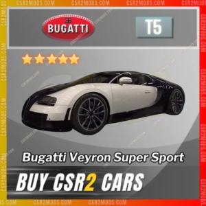 Csr2 Bugatti Veyron Super Sport Gold Stars Car | Csr2 Mods