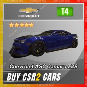 CSR2 Chevrolet Asc Camaro Z28 Gold Stars Car | CSR2 MODS