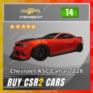 Csr2 Chevrolet Asc Camaro Z28 Gold Stars Car | Csr2 Mods