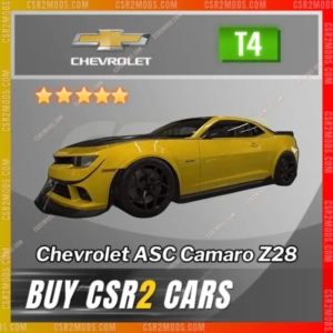 Csr2 Chevrolet Asc Camaro Z28 Gold Stars Car | Csr2 Mods