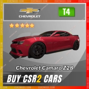 Csr2 Chevrolet Camaro Z28 Gold Stars Car | Csr2 Mods