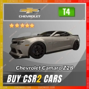 Csr2 Chevrolet Camaro Z28 Gold Stars Car | Csr2 Mods