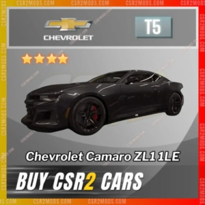 Csr2 Chevrolet Camaro Zl1 1Le Gold Stars Car | Csr2 Mods