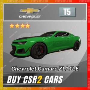 Csr2 Chevrolet Camaro Zl1 1Le Gold Stars Car | Csr2 Mods