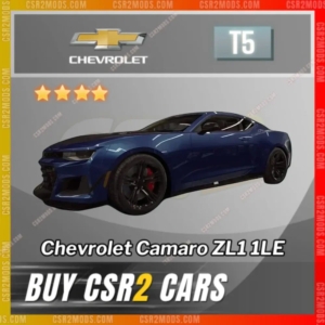 Csr2 Chevrolet Camaro Zl1 1Le Gold Stars Car | Csr2 Mods