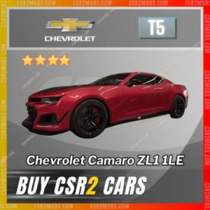 Csr2 Chevrolet Camaro Zl1 1Le Gold Stars Car | Csr2 Mods