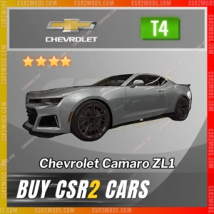 CSR2 Chevrolet Camaro Zl1 Gold Stars Car | CSR2 MODS