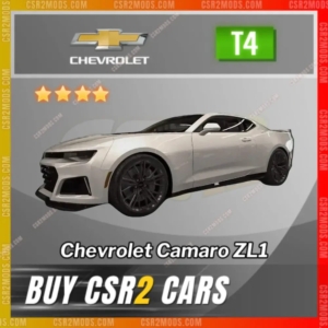 Csr2 Chevrolet Camaro Zl1 Gold Stars Car | Csr2 Mods