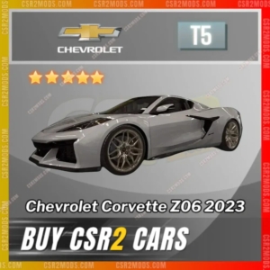 Csr2 Chevrolet Chorvette Z06 2023 Gold Stars Car | Csr2 Mods