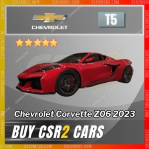 Csr2 Chevrolet Chorvette Z06 2023 Gold Stars Car | Csr2 Mods