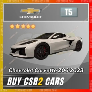 Csr2 Chevrolet Chorvette Z06 2023 Gold Stars Car | Csr2 Mods