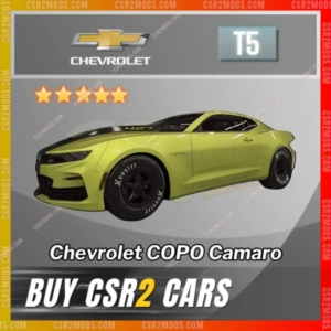 Csr2 Chevrolet Copo Camaro Gold Stars Car | Csr2 Mods