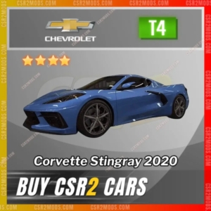 CSR2 Chevrolet Corvette Stingray 2020 Gold Stars Car | CSR2 MODS
