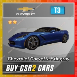 CSR2 Chevrolet Corvette Stingray Gold Stars Car | CSR2 MODS