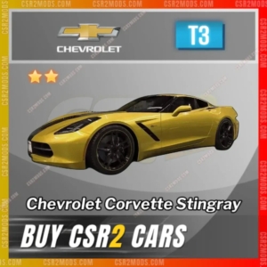 Csr2 Chevrolet Corvette Stingray Gold Stars Car | Csr2 Mods