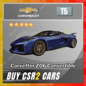CSR2 Chevrolet Corvetter Z06 Convertible Gold Stars Car | CSR2 MODS