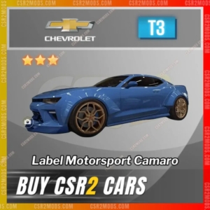Csr2 Chevrolet Label Motorsport Camaro Gold Stars Car | Csr2 Mods
