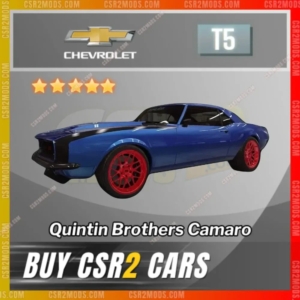 CSR2 Chevrolet Quintin Brothers Camaro Gold Stars Car | CSR2 MODS