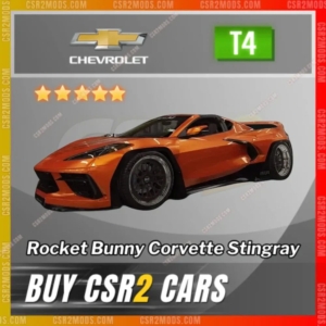 Csr2 Chevrolet Rocket Bunny Corvette Stingray Gold Stars Car | Csr2 Mods