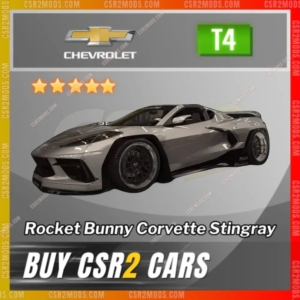 Csr2 Chevrolet Rocket Bunny Corvette Stingray Gold Stars Car | Csr2 Mods