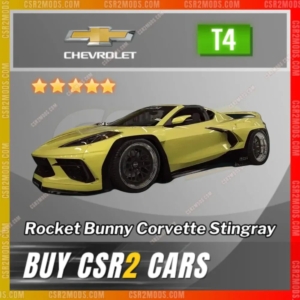 Csr2 Chevrolet Rocket Bunny Corvette Stingray Gold Stars Car | Csr2 Mods