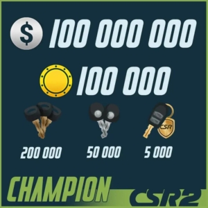 CHAMPION - MODS PACK - CSR RACING 2
