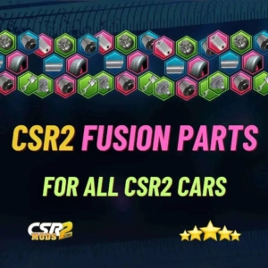 FUSION PARTS UPGRADES - CSR RACING 2 MODS