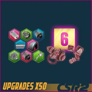 CSR2 FUSIONS & STAGE 6 PARTS - CSR RACING 2 MODS