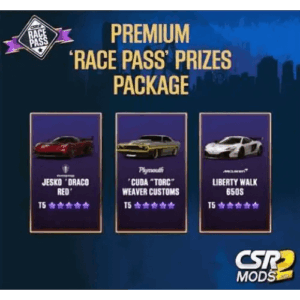 Csr2 Race Pass Season 4 Premium - Csr Racing 2 Mods