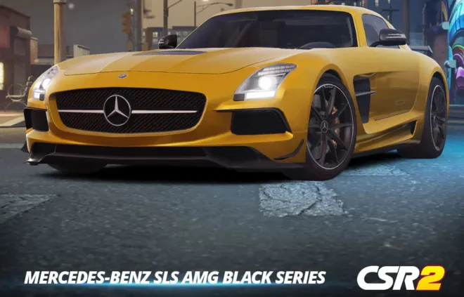 ? CSR2  CSR2 SLS AMG Black Series: Tune & Shift Pattern Guide car mod preview
