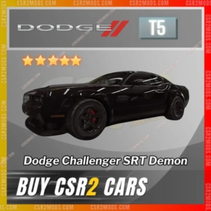 CSR2 Dodge Challenger Srt Demon Gold Stars Car | CSR2 MODS