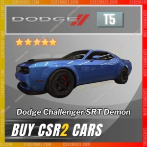 Csr2 Dodge Challenger Srt Demon Gold Stars Car | Csr2 Mods