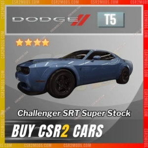 CSR2 Dodge Challenger Srt Super Stock Gold Stars Car | CSR2 MODS