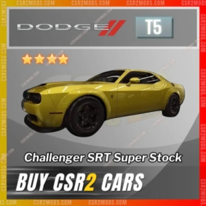 Csr2 Dodge Challenger Srt Super Stock Gold Stars Car | Csr2 Mods