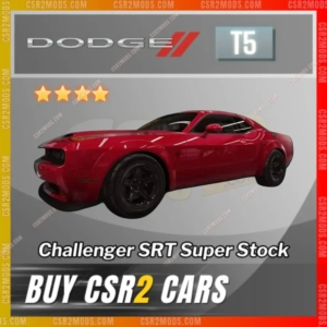 Csr2 Dodge Challenger Srt Super Stock Gold Stars Car | Csr2 Mods