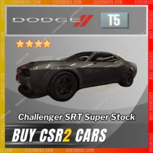 Csr2 Dodge Challenger Srt Super Stock Gold Stars Car | Csr2 Mods